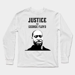 Justice for George Floyd Long Sleeve T-Shirt